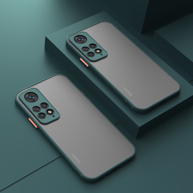 Soft Case Redmi Note 11, Redmi Note 11 Pro / Redmi Note 11 Pro 5G My Choice Aero Color Button Matte