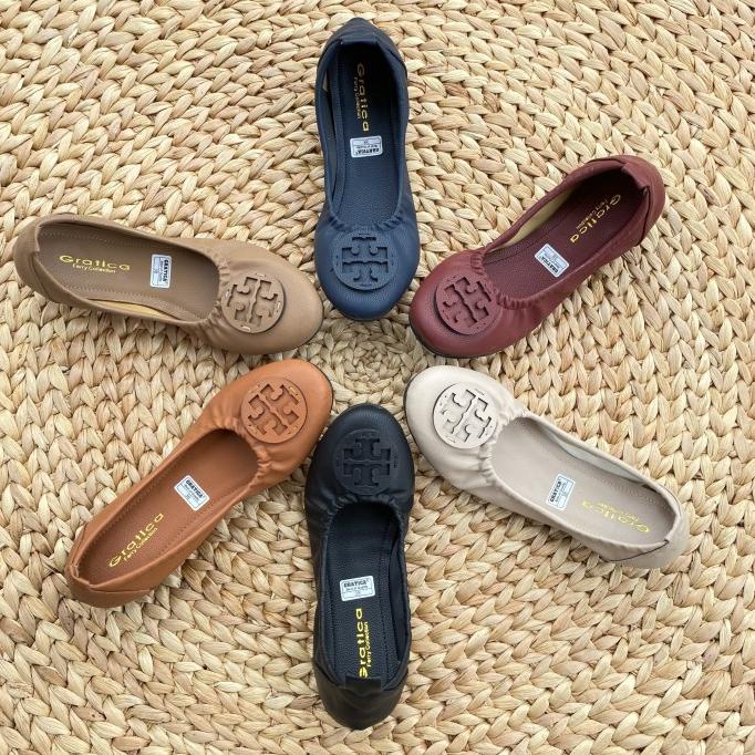 Gratica Sepatu Balet Wanita Flat Shoes Terbaru AP 80