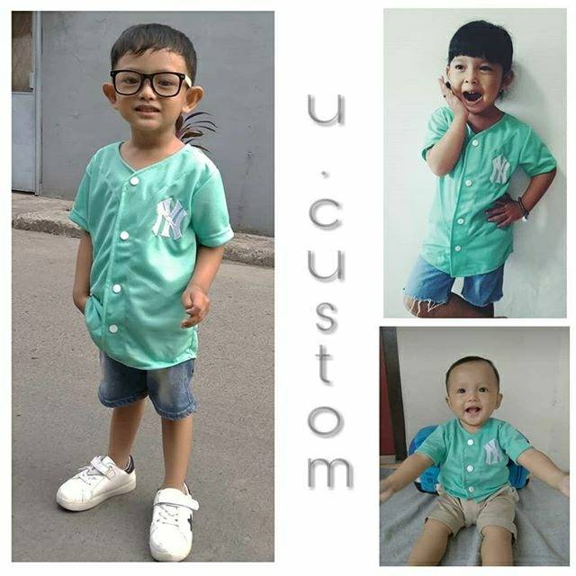 Baju Baseball Anak | baseball anak | baju custom | custom baju baseball anak