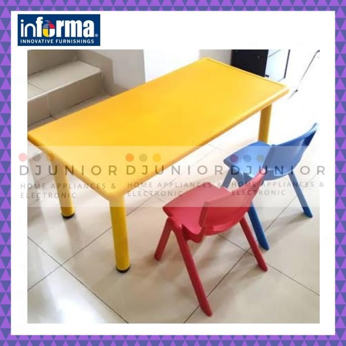 YARIS - MEJA BELAJAR ANAK / MEJA KELAS TK SD / YARIS TABLE RECTANGLE