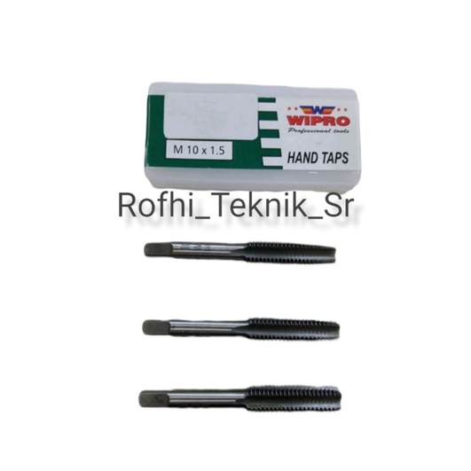 Hand Tap Wipro M10 x 1.5, Hand Tap M10 x 1.5 Wipro