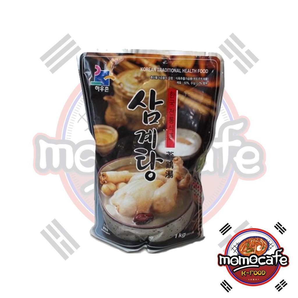 

Howchon Samgyetang 1 Ekor Ayam 900g - Ayam Bumbu Herbal Korea