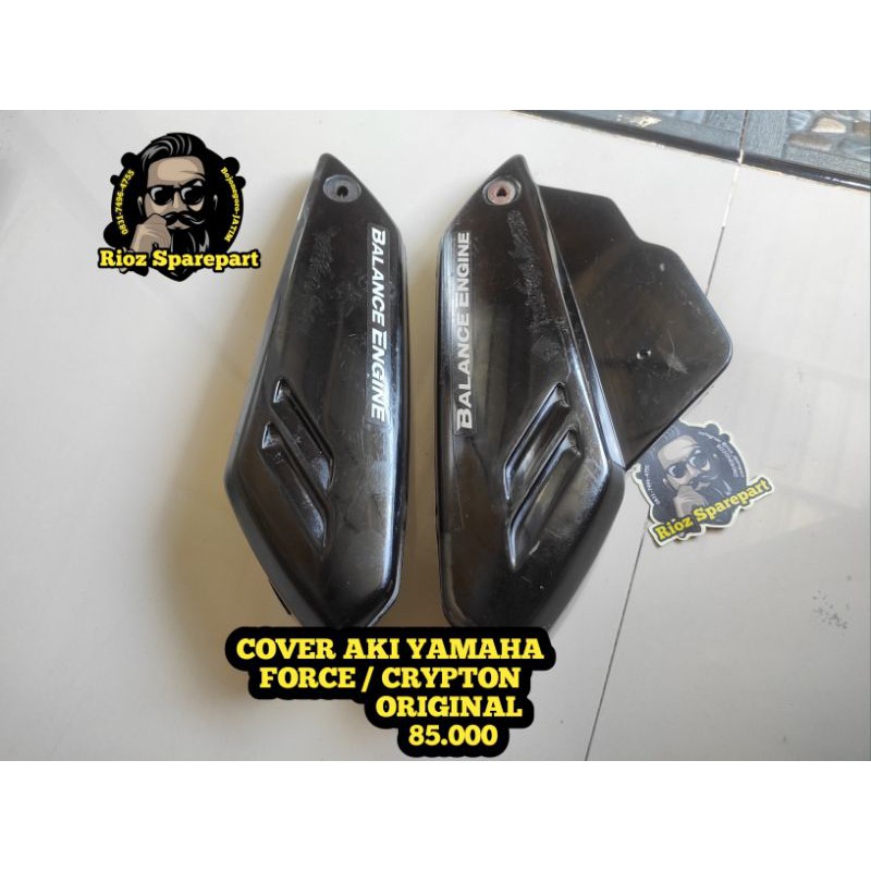 cover tutup aki samping kiri kanan yamaha crypton Original