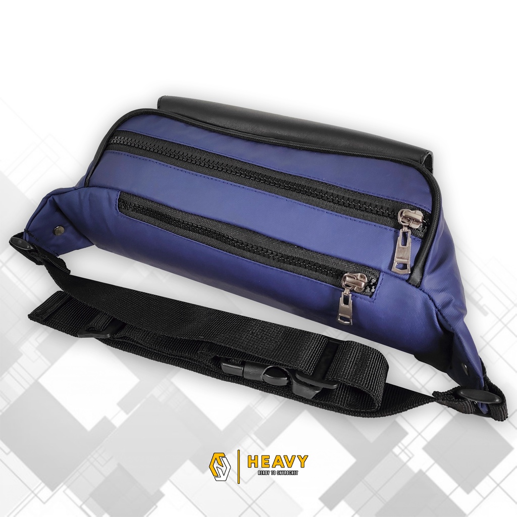 Heavy.bag | Tas pinggang waterproof - Waistbag Heavy - Tas Pria - Heavy Official Shop