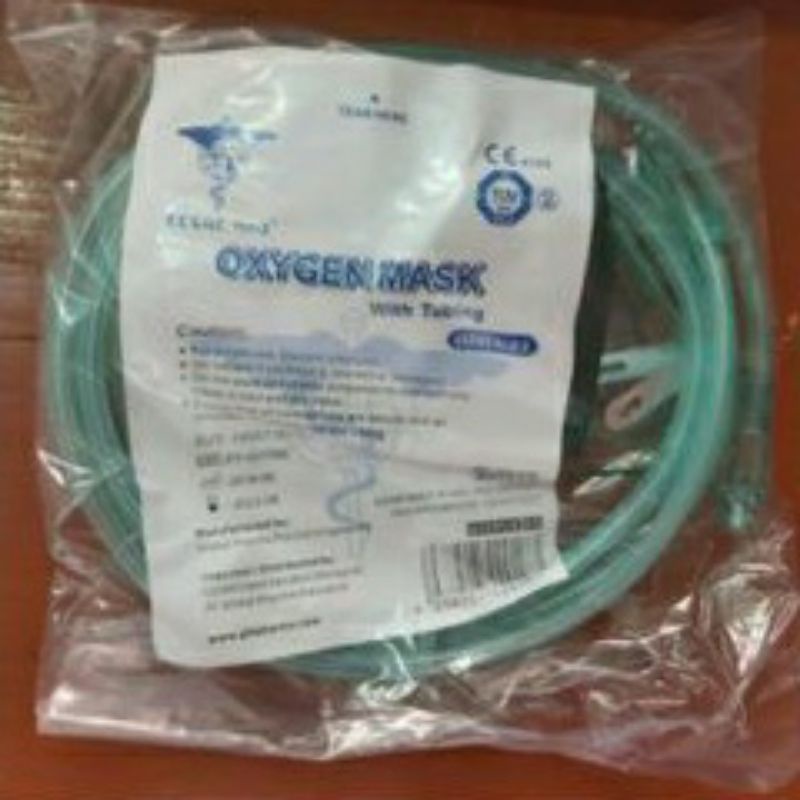 masker oxygen / masker oksigen dewasa / masker oksigen anak
