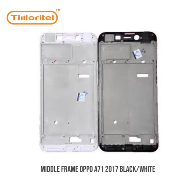 MIDDLE FRAME OPPO A71 2017 BLACK / WHITE