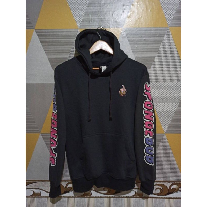 Hoodie h&m spongebob, black