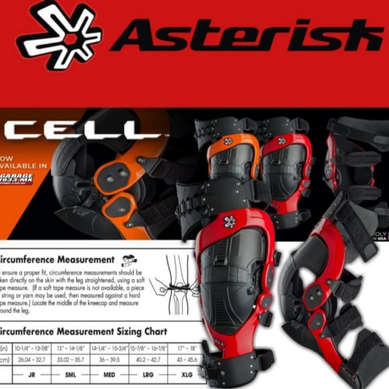 Pelindung Lutut ASTERISK Cell Knee Brace