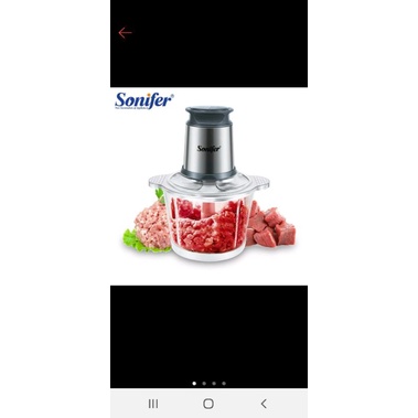 Sonifer SF-8057 Food Chopper Gilingan Daging - SF8057 Blender Wadah