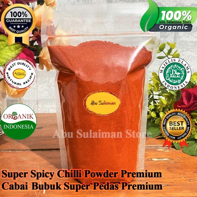 

Cabe Bubuk Super Pedas 100 gr / Super Spicy Chilli Powder 100 Gram