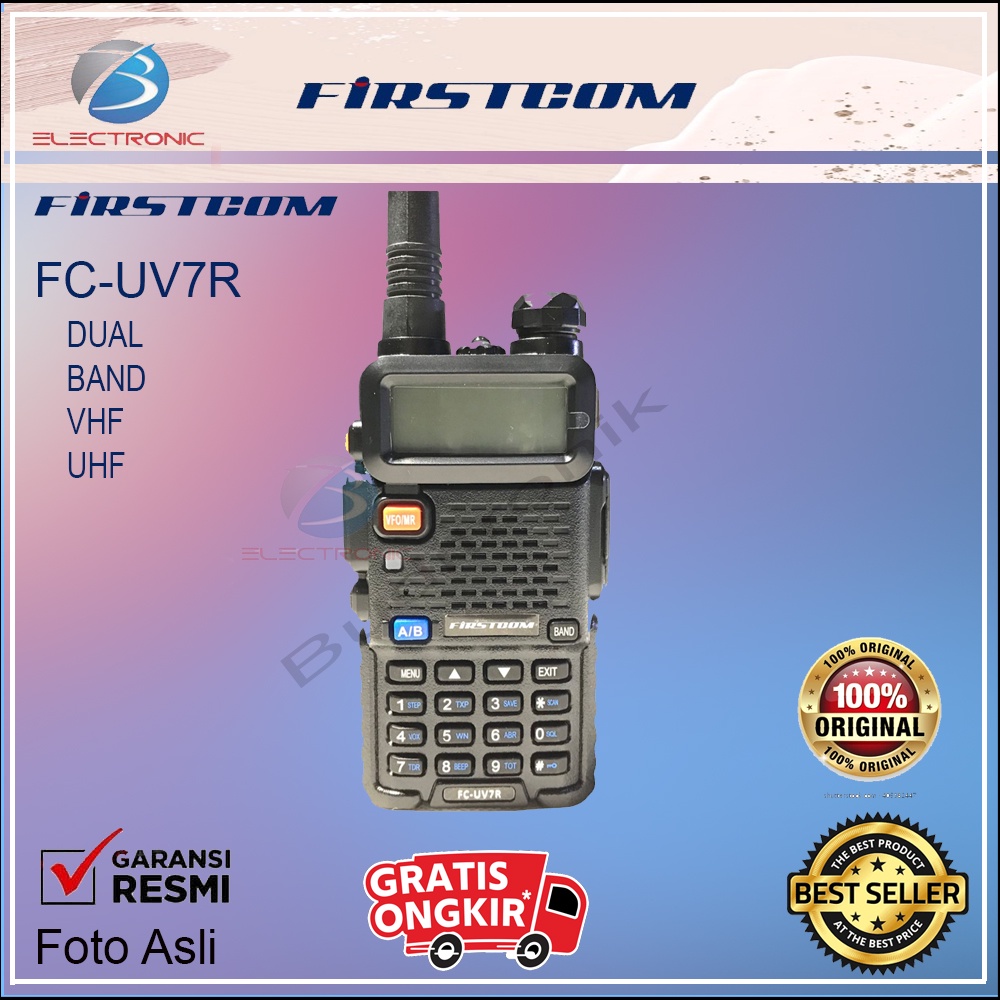 HT Firtscom FC UV7R Dual Band Firstcom FC-7R FC UV7R Free Headset