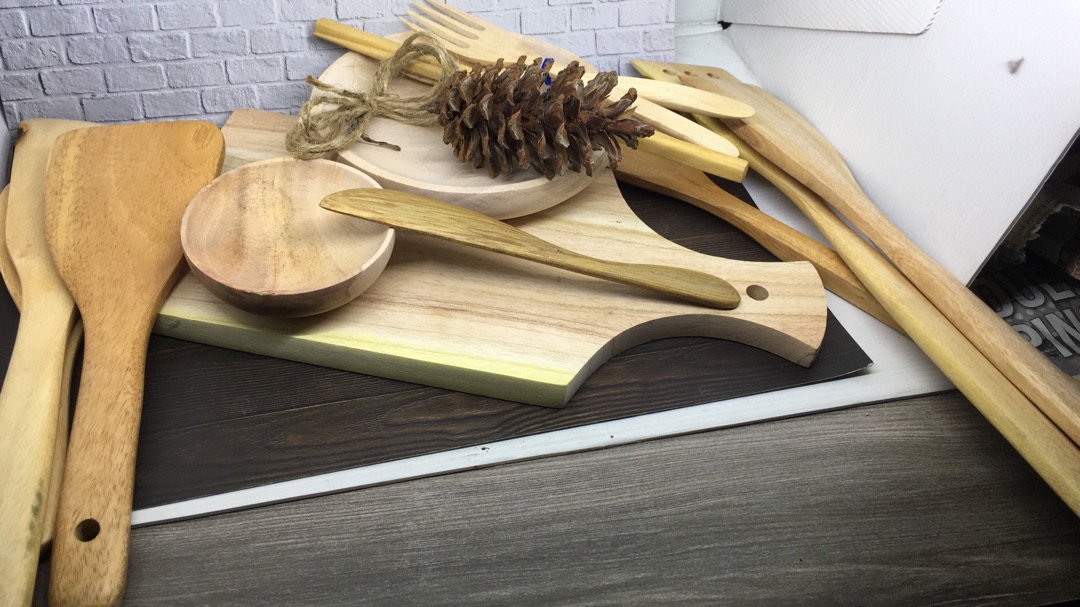 Pisau Kayu / Pisau Kue Kayu Dari Bahan Kayu Jati