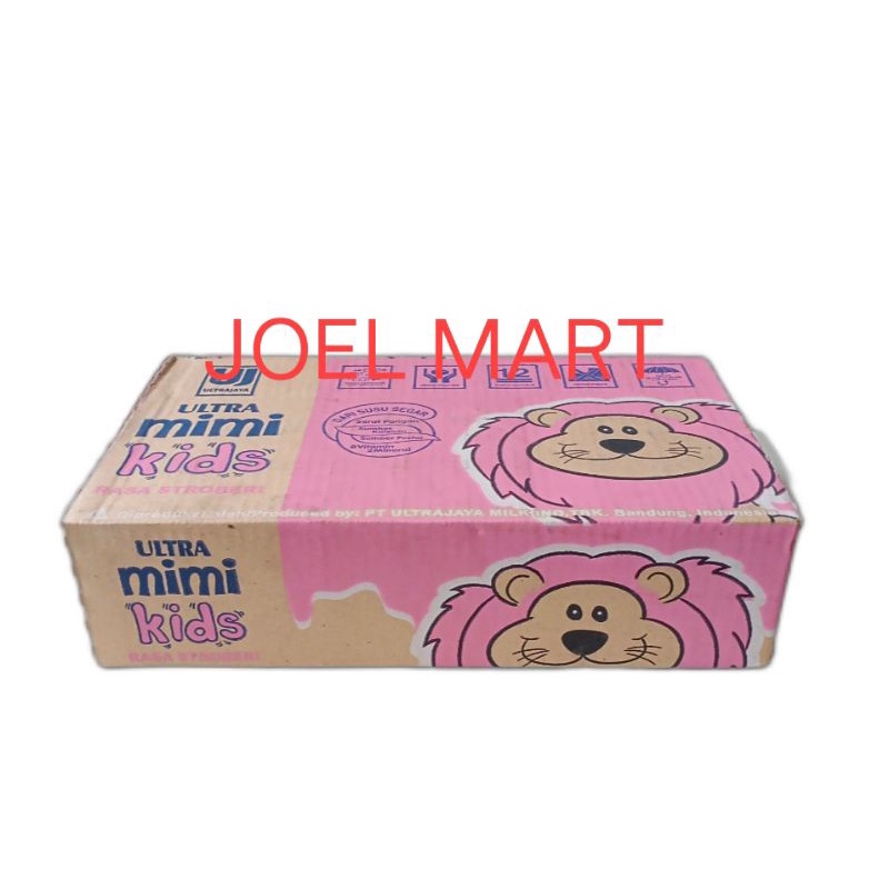 

SUSU ULTRA MIMI KIDS STROBERI 125 ML 125ML DUS KARTON / ULTRA MILK MIMI KIDS 125ML (1DUS ISI 40PCS)