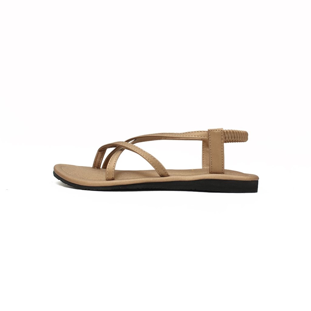 FARADELA Sandal Tali Silang F07-08.1-Tan