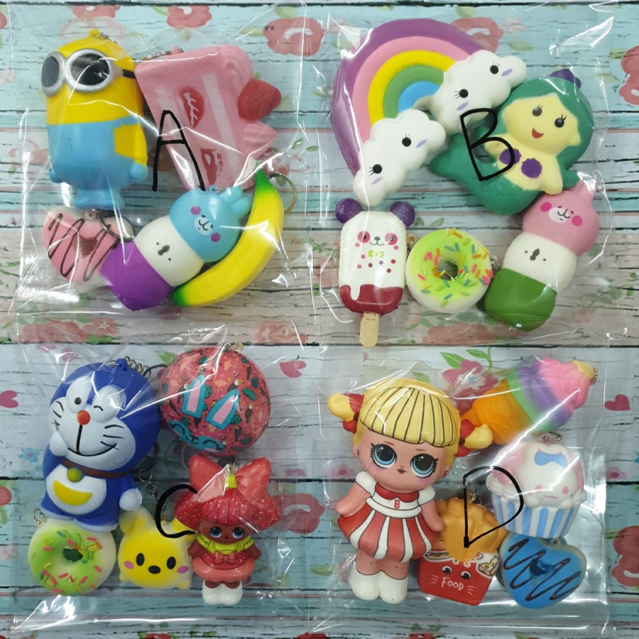  Squishy  Paket Murah  Spesial Isi 5 Shopee  Indonesia