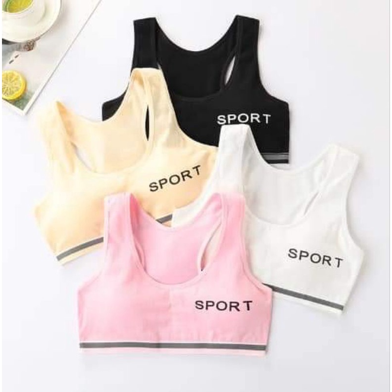Miniset anak import / miniset anak sport / bra pemula