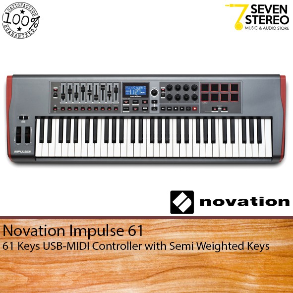 Novation Impulse 61 USB MIDI Controller