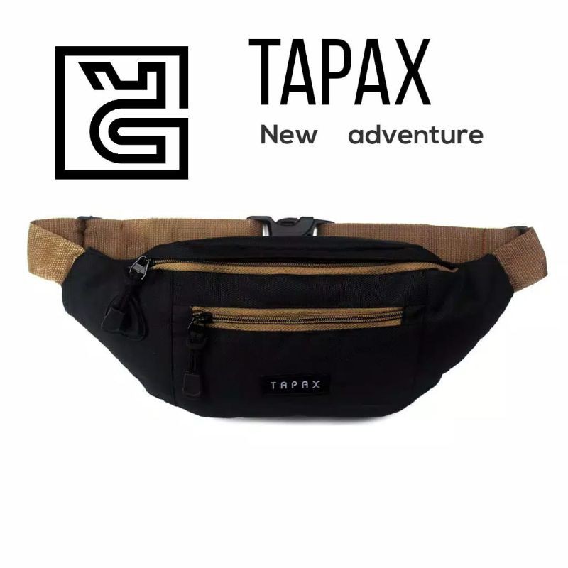 Tas Waistbag Pria Scoklat Tas Selempang Kobeo