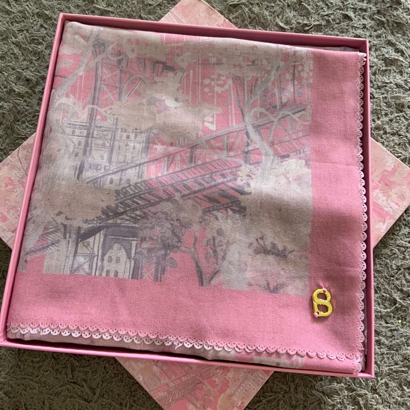 Preloved Buttonscarves New York 3 Nolita, PL BS NY3 pink