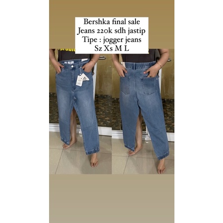 bershka jogger jeans