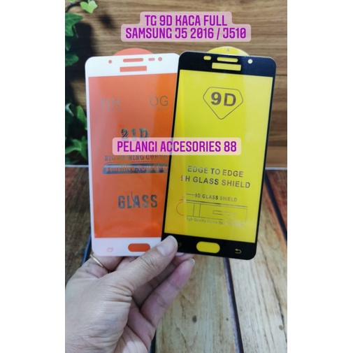 ANTIGORES SAMSUNG J510 / J5 2016 ANTI GORES KACA TG TEMPERED GLASS FULL 9D