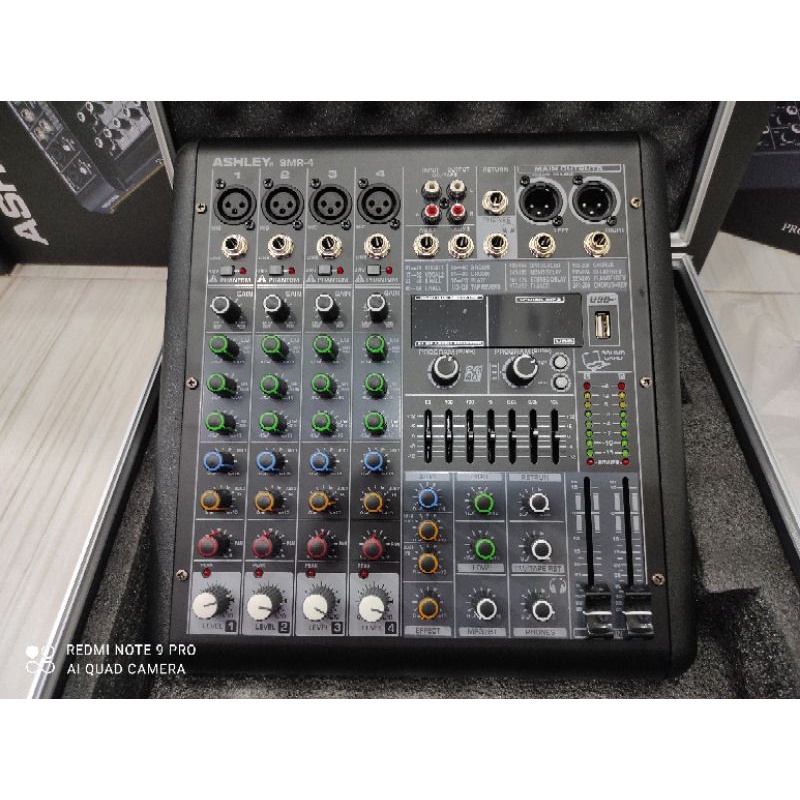 MIXER ASHLEY SMR 4 EFFECT 256 DSP NYES BOSKU