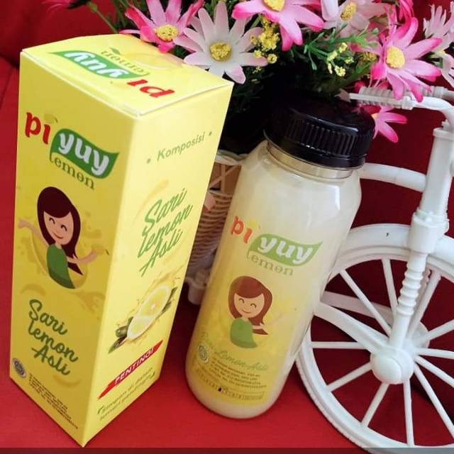 

Piyuy lemon sari lemon asli tanpa campuran apapun pure dari buah lemon