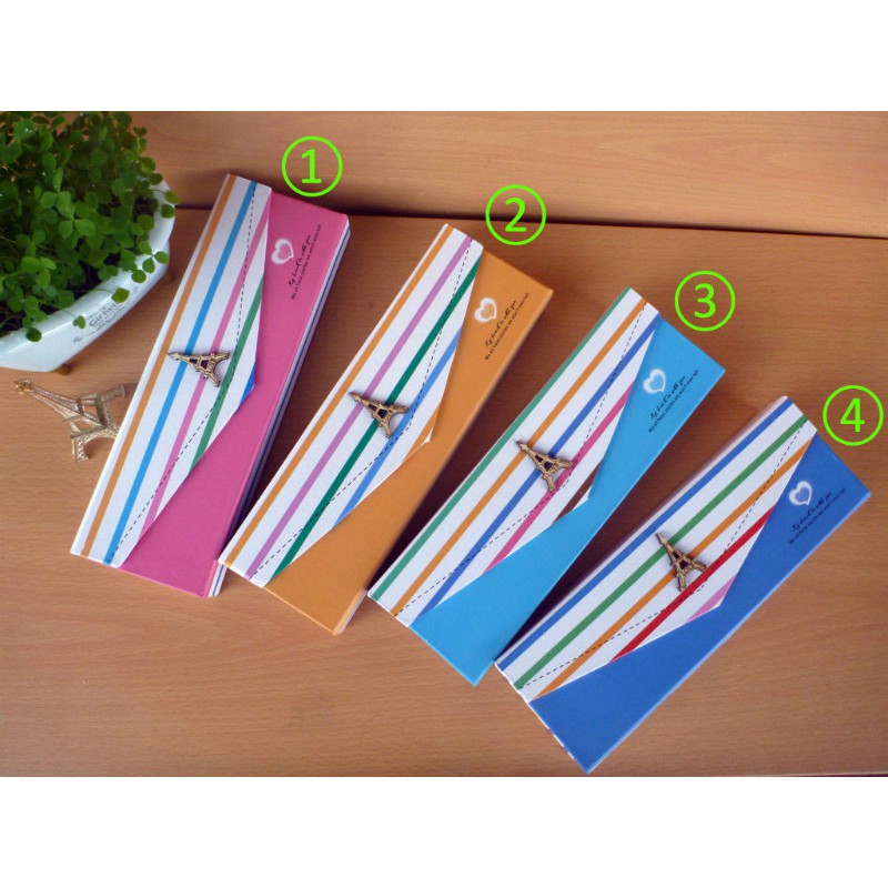 

Retro Pencil Case (Love Effiel) - Kotak Tempat Pensil