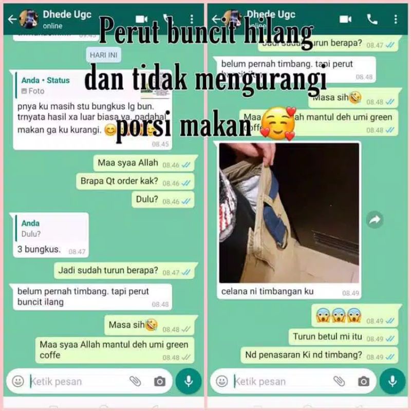 

Umi green coffe