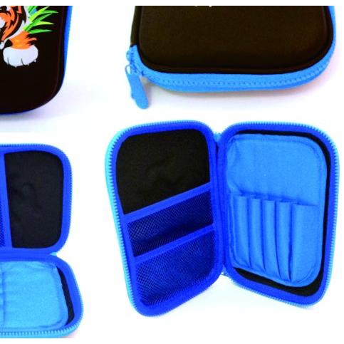 

♖ Kotak Pensil Timbul 3D Smiggle Look A like - Black Tiger ♕