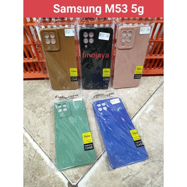 softcase Samsung M53 5g silikon Casing Selicon Case Macaron Pro Camera