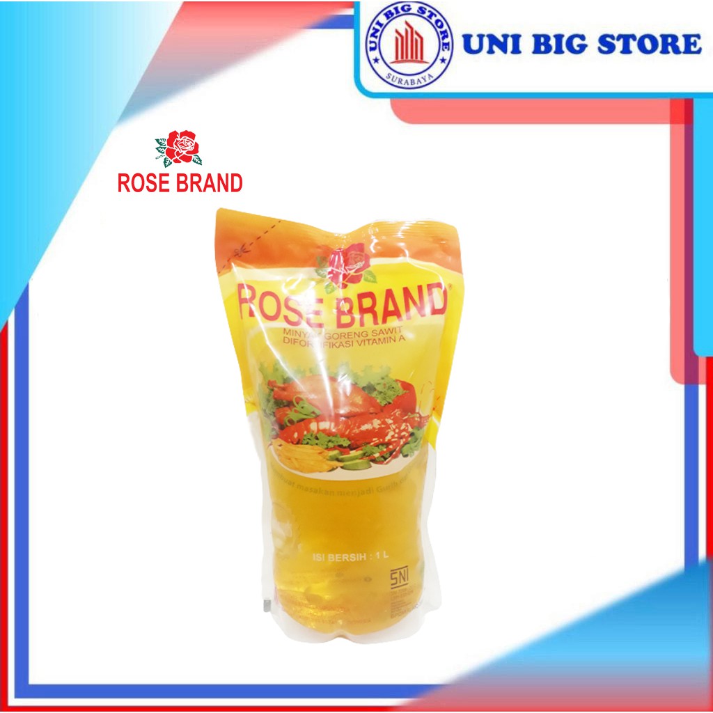 

Rose Brand Minyak Goreng 1 Liter Pouch
