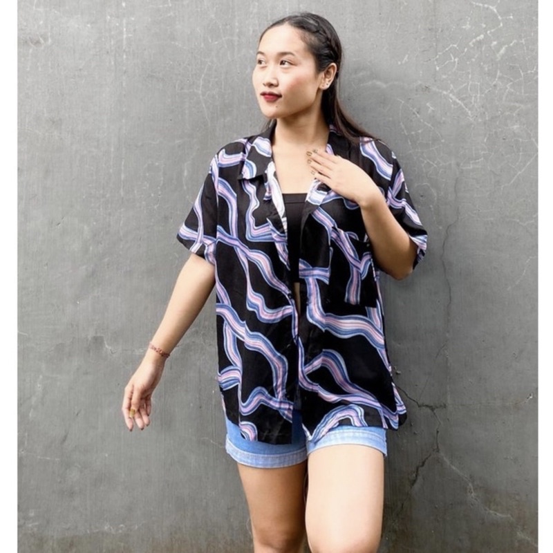 Kemeja Wanita Rayon Bali