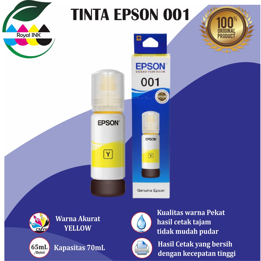 Tinta Epson 001 PREMIUM(COMPATIBLE)  L4150 L4160 L6160 L6170 L6190-PCS