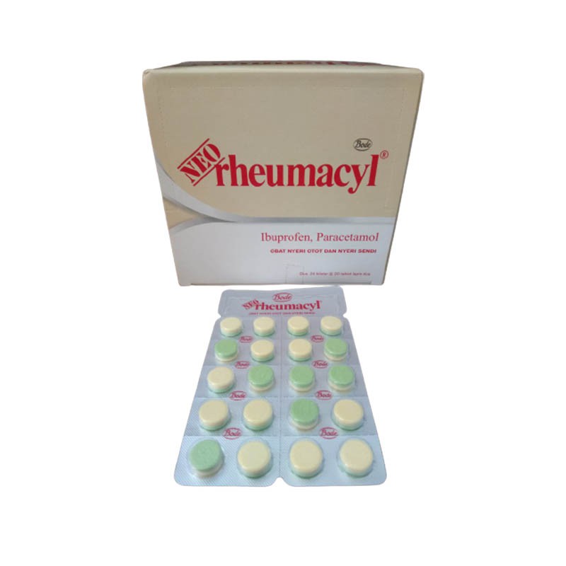 Neo Rheumacyl Untuk Nyeri Otot / Nyeri Sendi / Pegal Linu / 1 Strip 24 Tablet