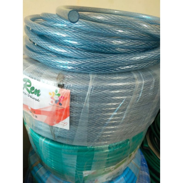 SELANG AIR 5/8&quot; INCH SLANG KERAN KRAN TEBAL BENING TRANSPARAN PER METER