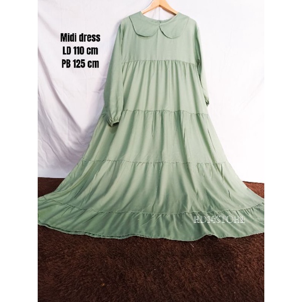 [PROMO]MIDI DRESS/DRESS KEKINIAN/MIDI DRESS MUSLIM