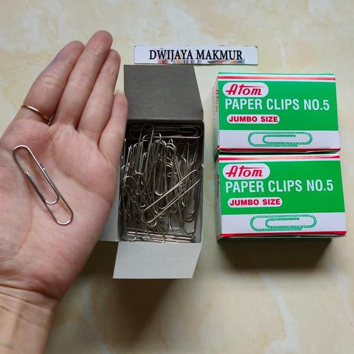 

Atom No.5 Jumbo Paper Clips Dwija522 Ori