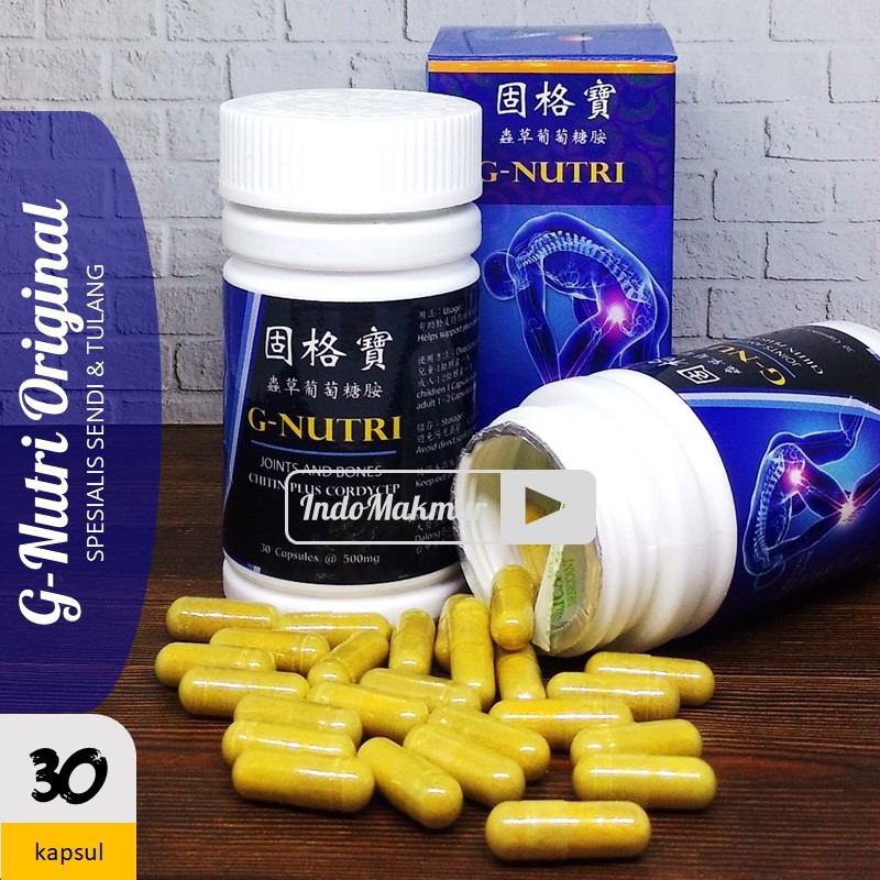G-Nutri GNutri Glukosamin Obat Sendi Herbal
