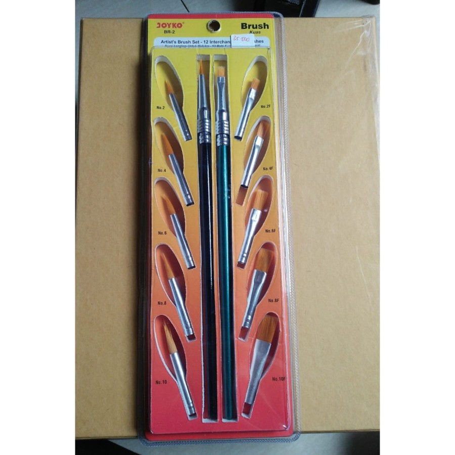 

Kuas Lukis Joyco BR-2 Set