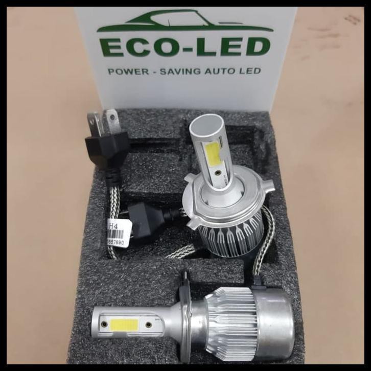 LAMPU LED C6 H4 ORIGINAL 55 WATT MOBIL HEADLAMP 2PCS