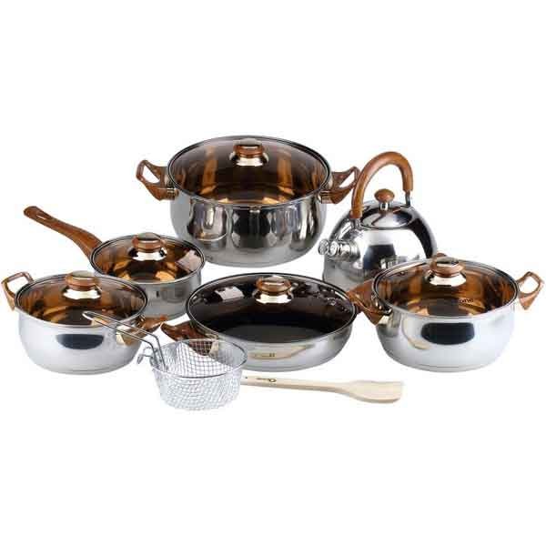 Panci Set Stainless Ox933 Oxone Peralatan Masak Ox 933 Alat Masak Lengkap