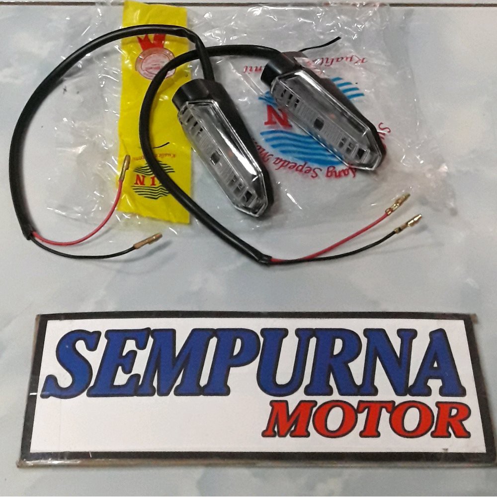 Sen Assy Lampu Sein Belakang Vario 150 ESP LED New 2018 1Set Kanan Kiri Merek WIN