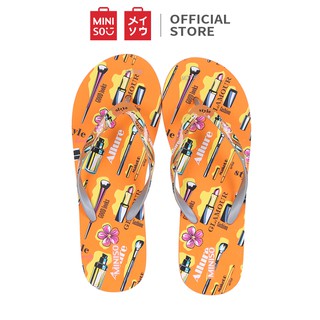 MINISO Sandal Jepit Flip Flops Wanita Little Hilarious C MINISO Sandal Jepit Flip Flops Wanita Little Hilarious C