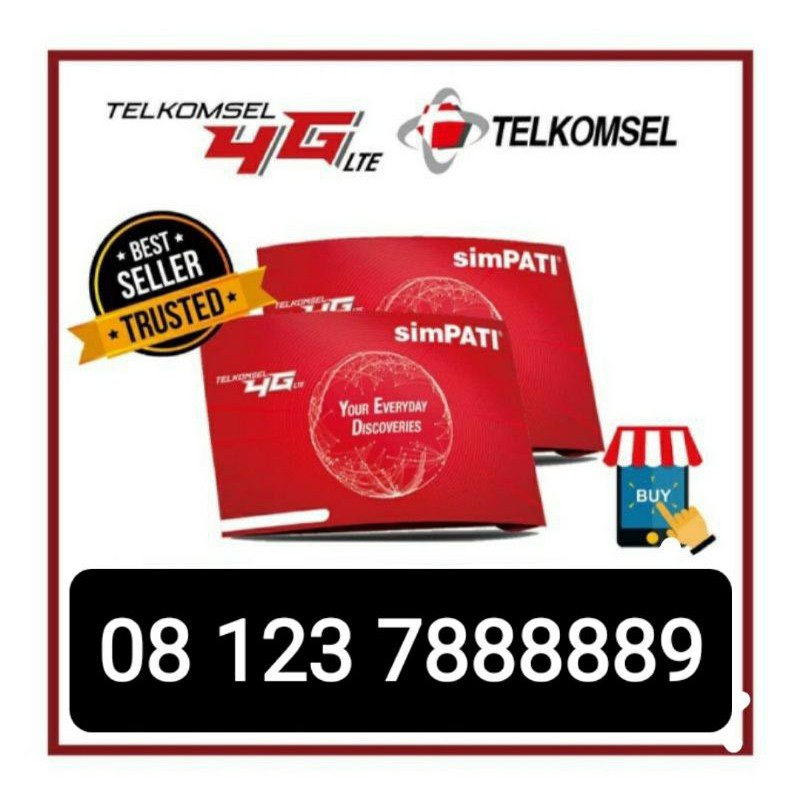 NOMOR CANTIK SIMPATI PANCA 88888,888889