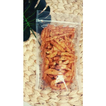 

Basreng pedas nikmat aroma daun jeruk 125gr