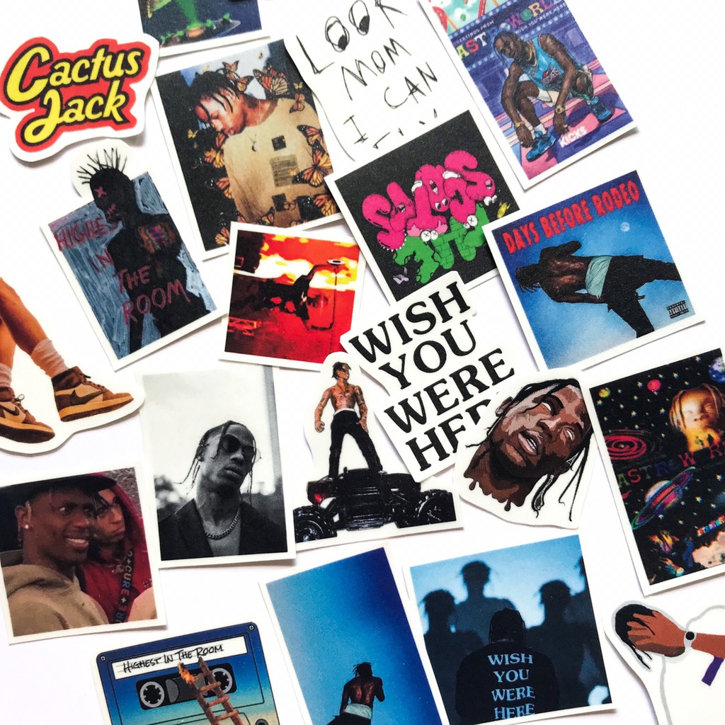

Travis Scott tumblr sticker pack A5