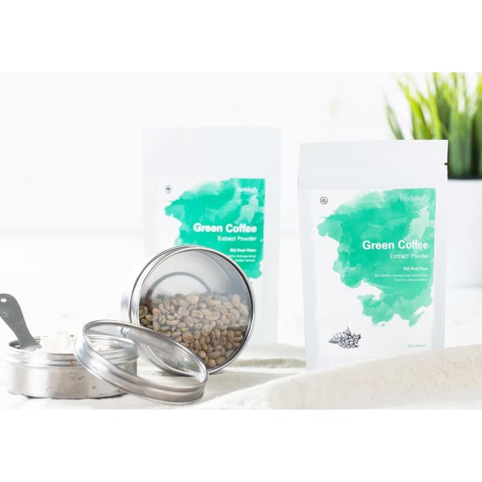 

Herbilogy Green Coffee Extract Powder / Ekstrak Biji Kopi Hijau