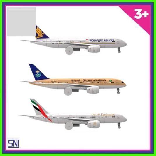 pesawat mainan pesawat singapore airlines boeing pesawat pajangan B787