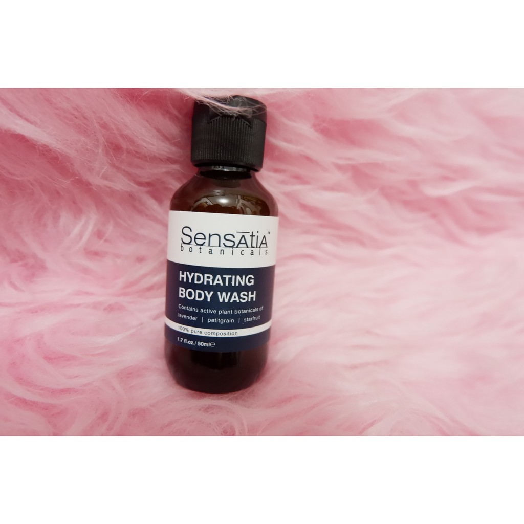 Jual Sensatia Botanicals Hydrating Body Wash 50ml Shopee Indonesia